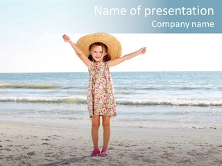 Vacation Little Sky PowerPoint Template