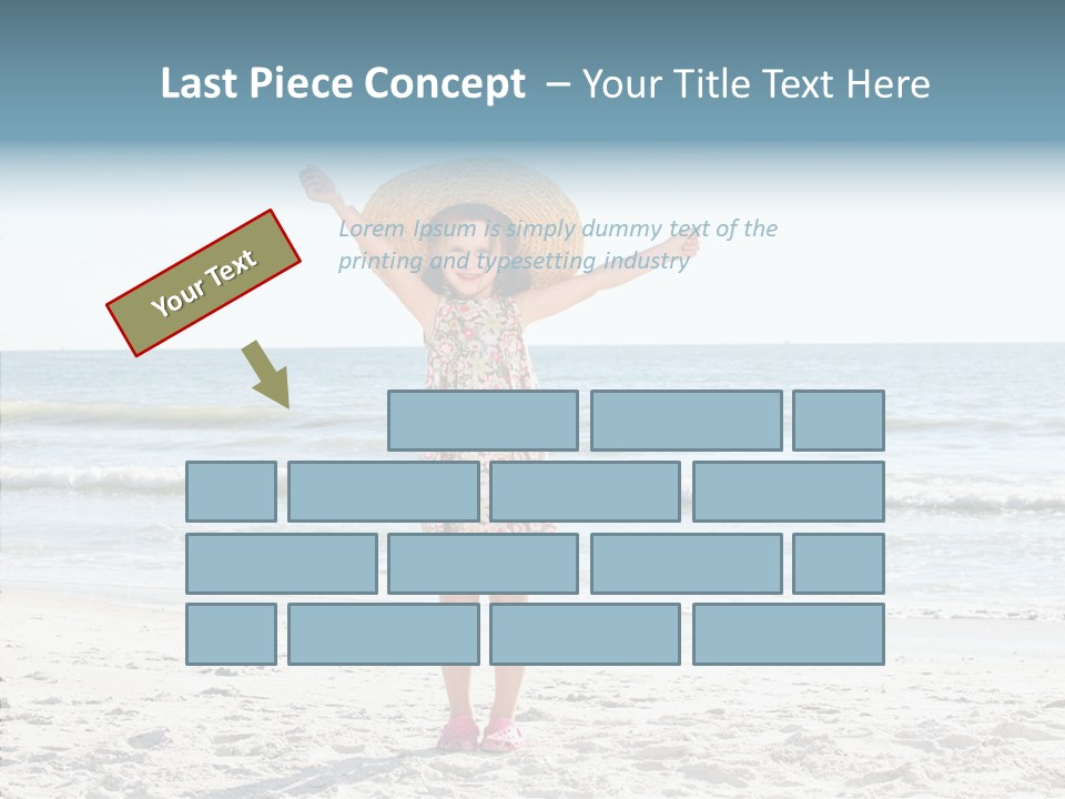 Vacation Little Sky PowerPoint Template