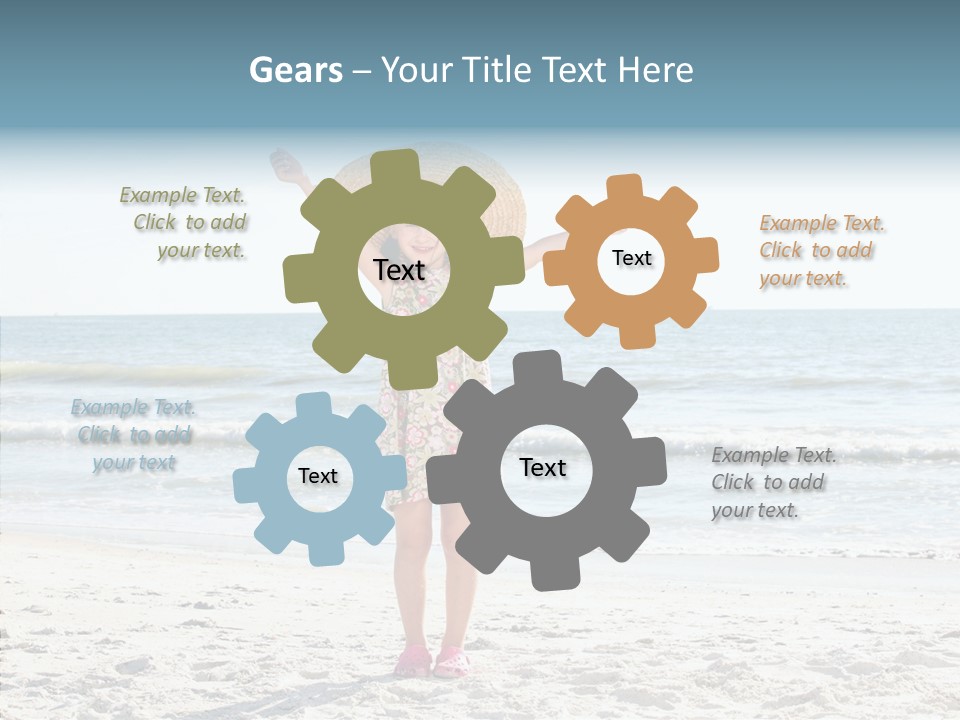 Vacation Little Sky PowerPoint Template