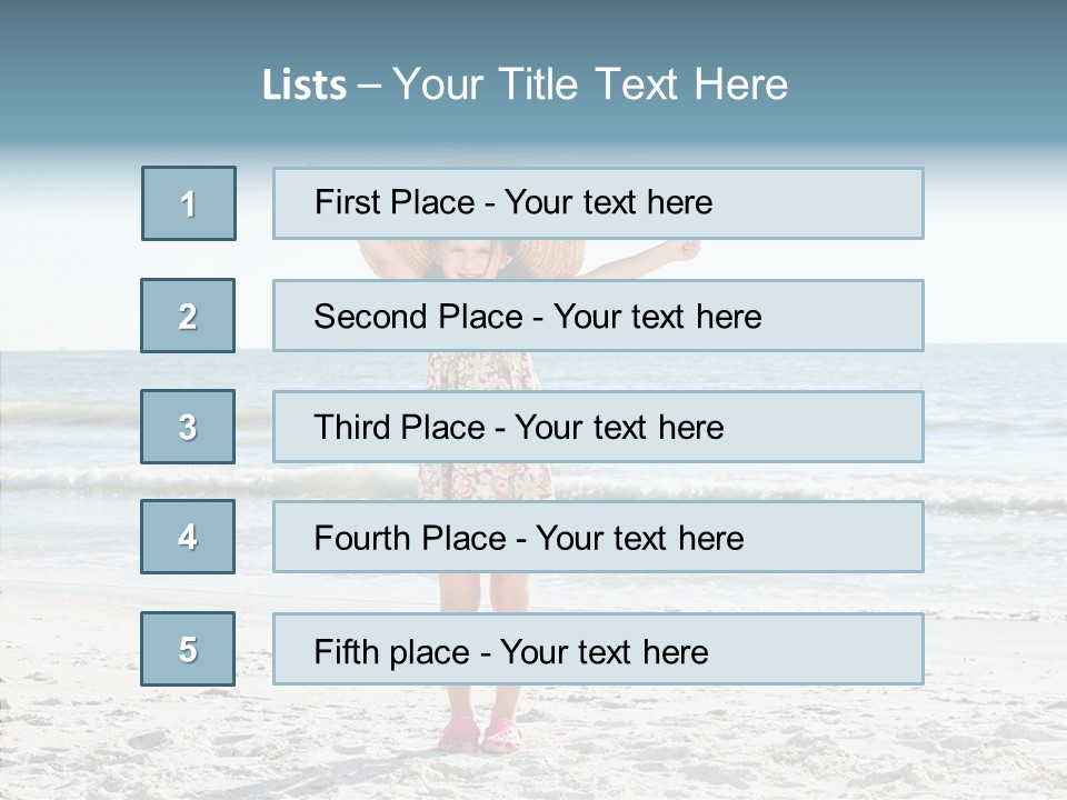 Vacation Little Sky PowerPoint Template