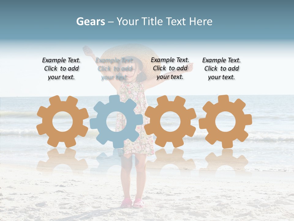 Vacation Little Sky PowerPoint Template