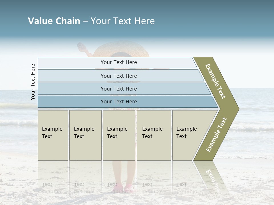 Vacation Little Sky PowerPoint Template