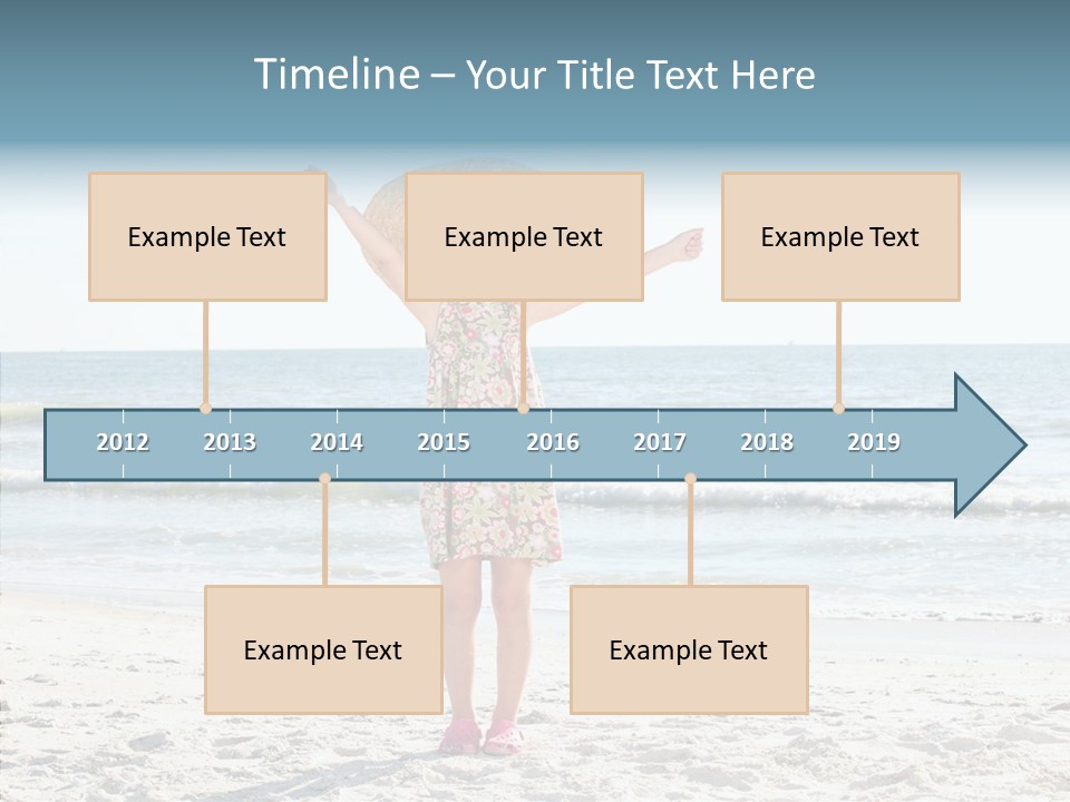 Vacation Little Sky PowerPoint Template
