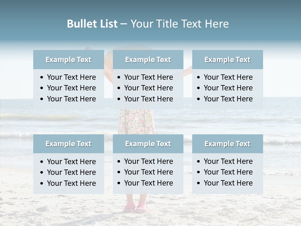 Vacation Little Sky PowerPoint Template