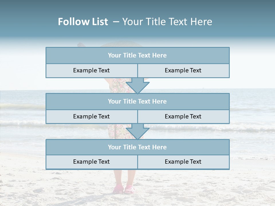 Vacation Little Sky PowerPoint Template