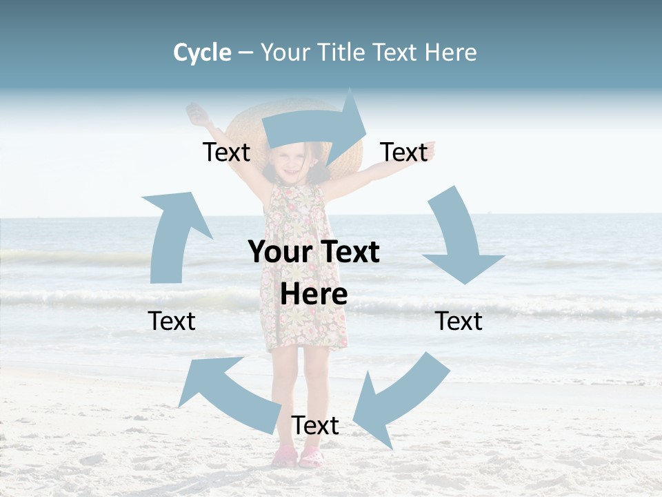 Vacation Little Sky PowerPoint Template