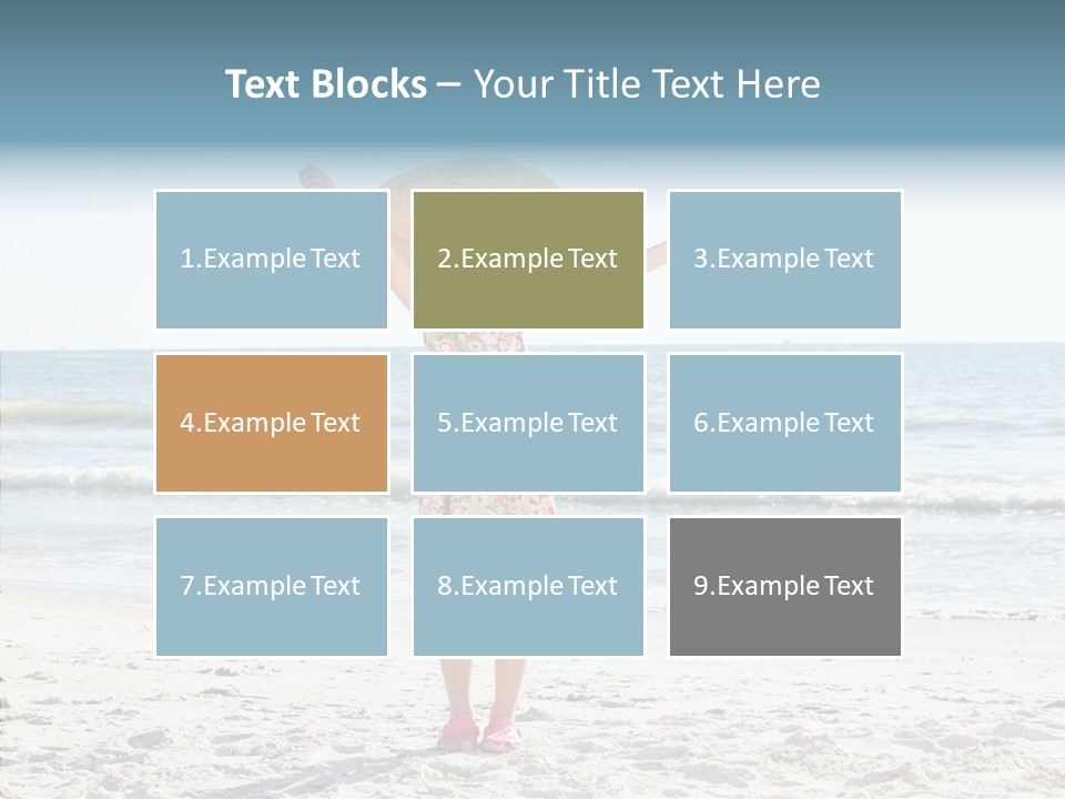 Vacation Little Sky PowerPoint Template