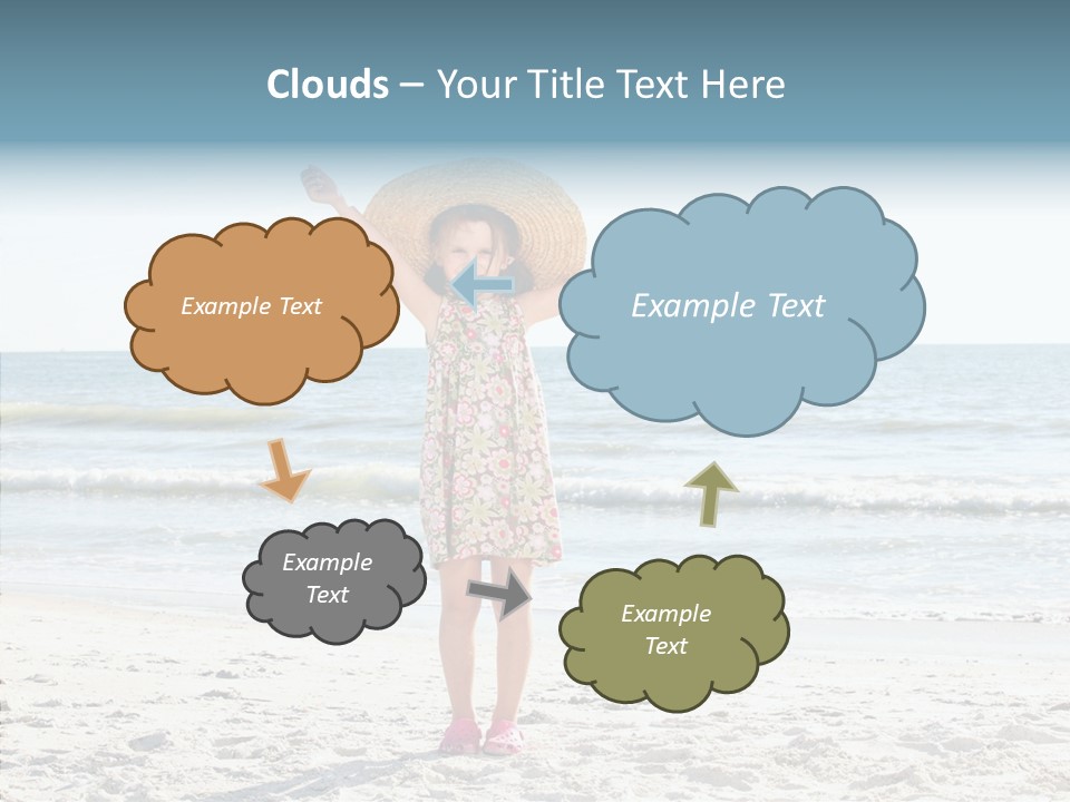 Vacation Little Sky PowerPoint Template