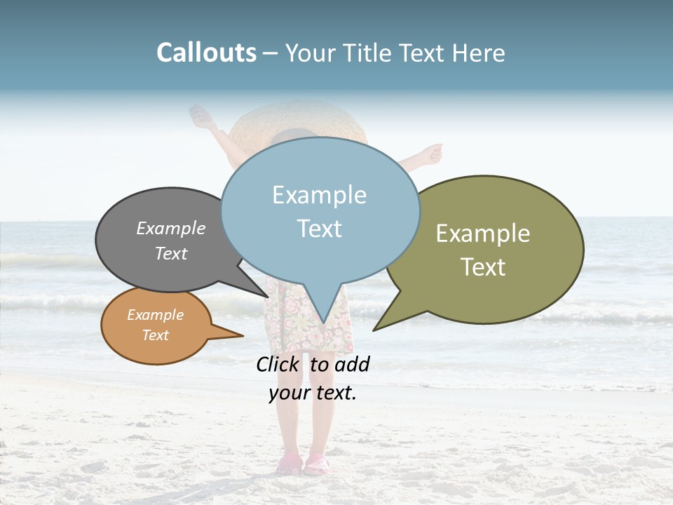 Vacation Little Sky PowerPoint Template