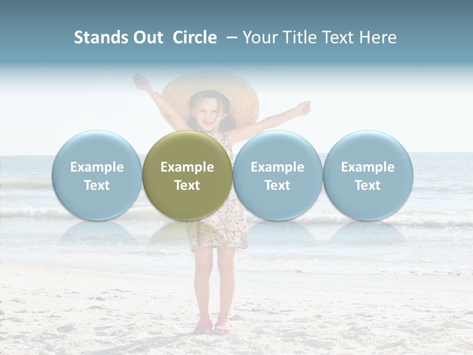 Vacation Little Sky PowerPoint Template