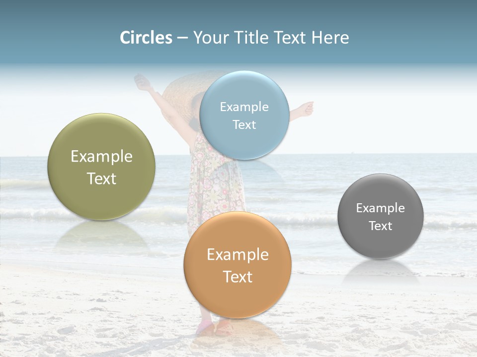 Vacation Little Sky PowerPoint Template