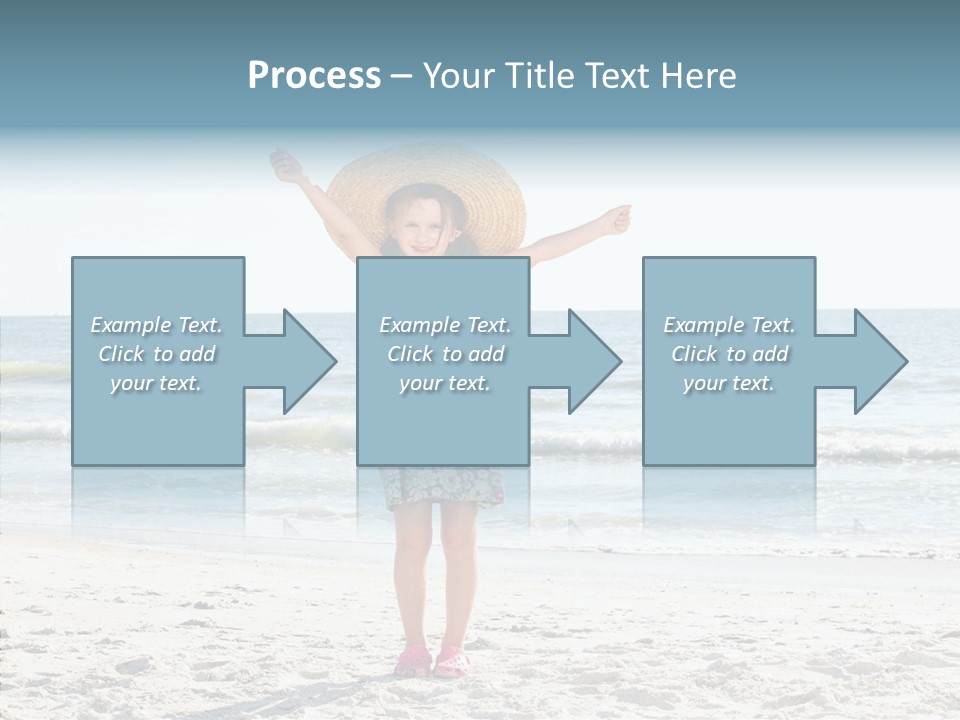 Vacation Little Sky PowerPoint Template