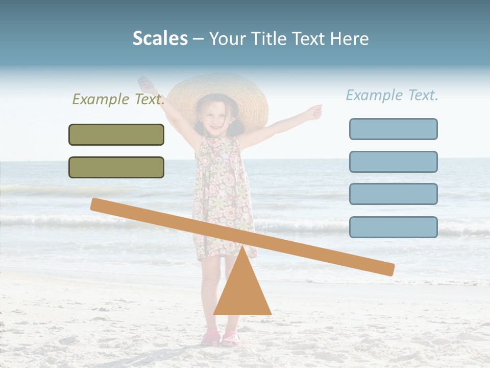 Vacation Little Sky PowerPoint Template