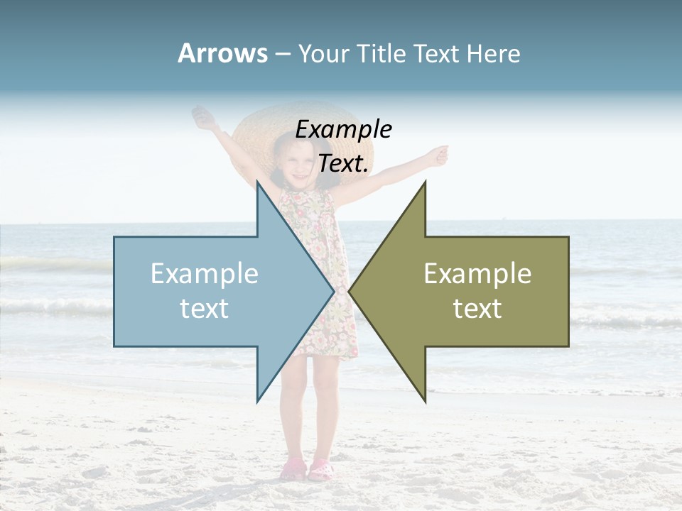 Vacation Little Sky PowerPoint Template