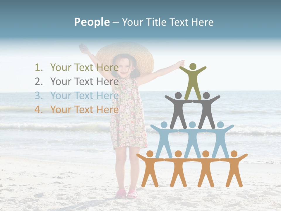 Vacation Little Sky PowerPoint Template
