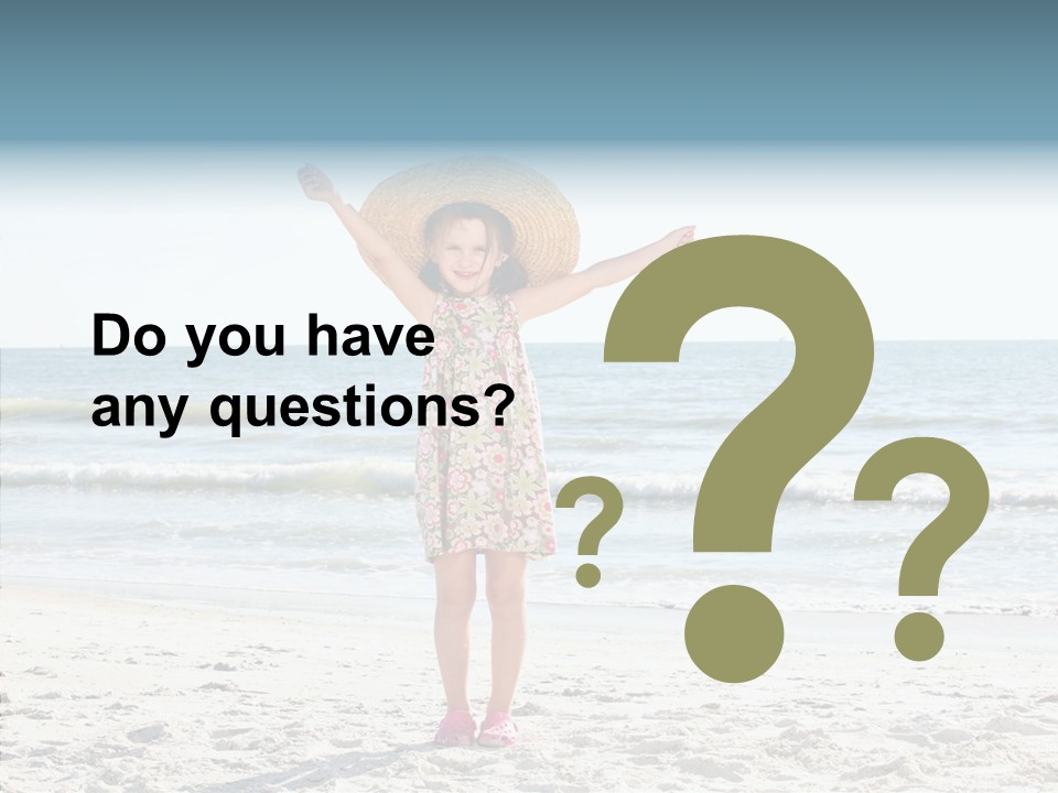 Vacation Little Sky PowerPoint Template