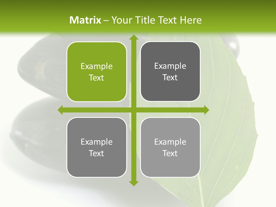 Stone Bamboo Back PowerPoint Template