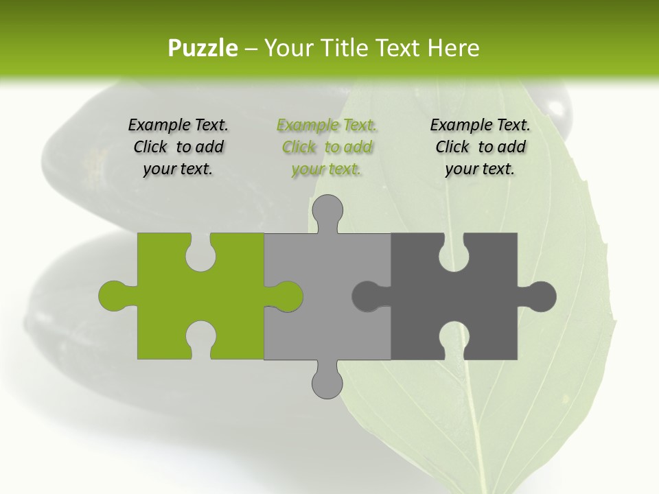 Stone Bamboo Back PowerPoint Template