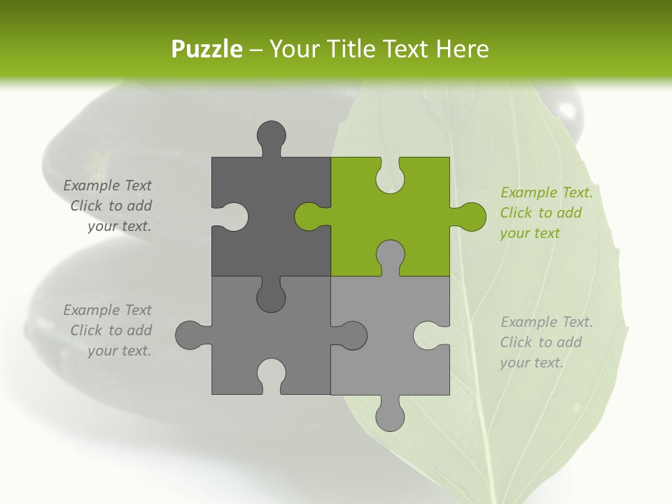 Stone Bamboo Back PowerPoint Template