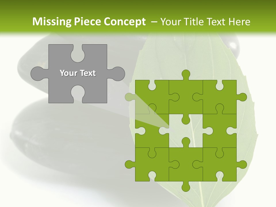 Stone Bamboo Back PowerPoint Template