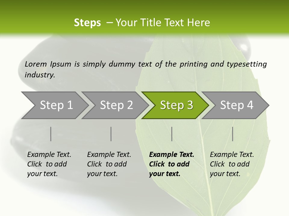 Stone Bamboo Back PowerPoint Template