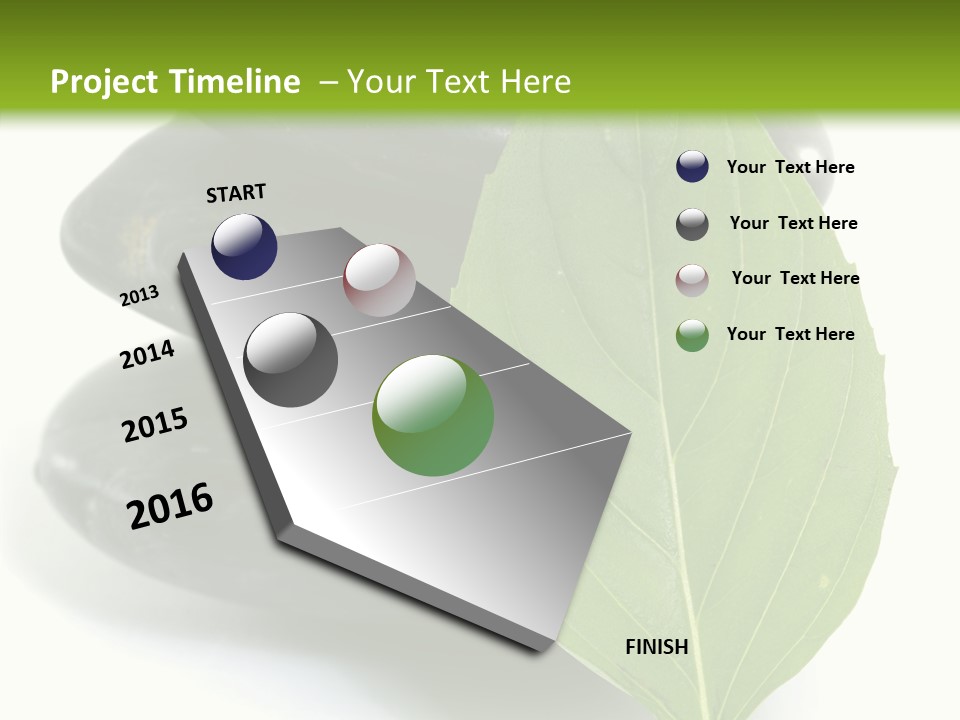 Stone Bamboo Back PowerPoint Template