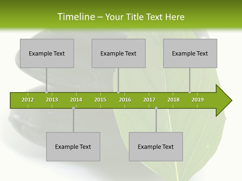 Stone Bamboo Back PowerPoint Template