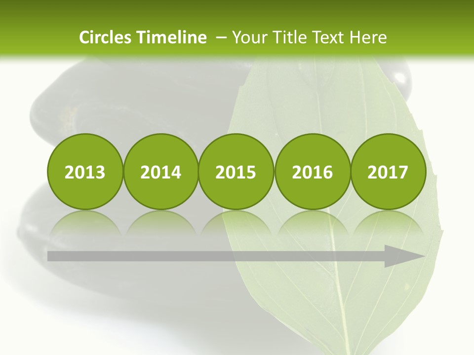 Stone Bamboo Back PowerPoint Template