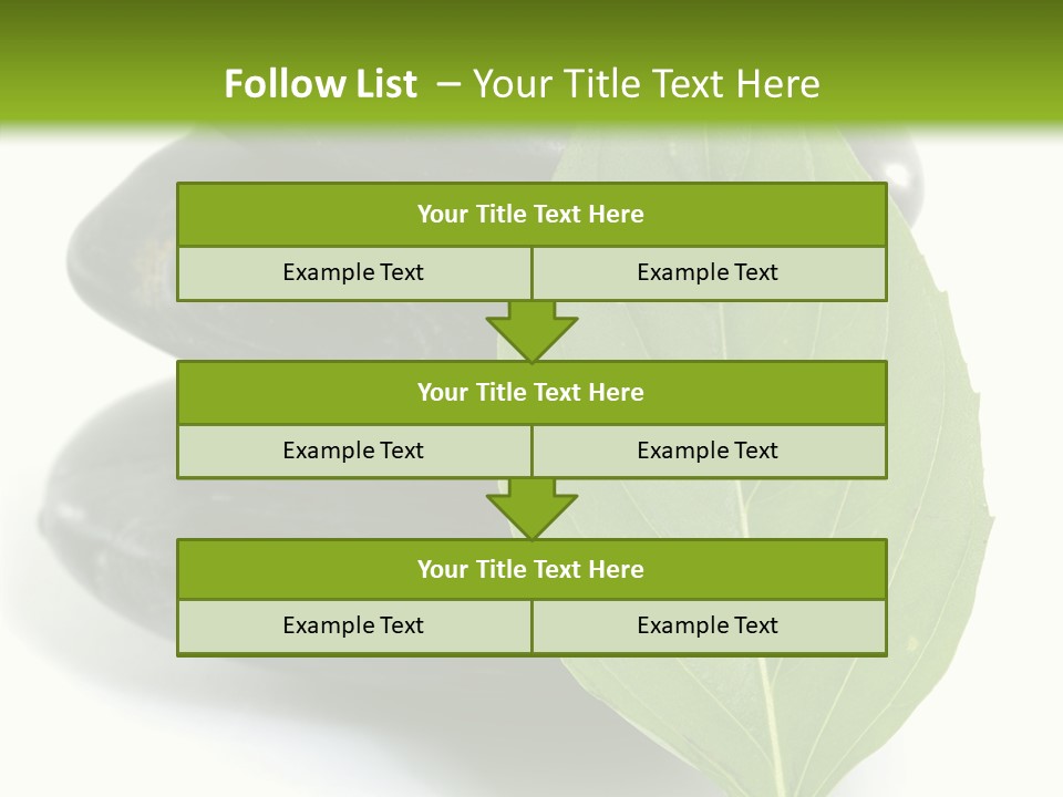 Stone Bamboo Back PowerPoint Template