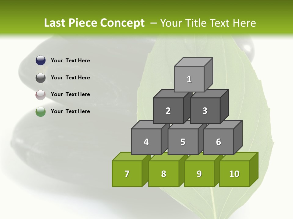 Stone Bamboo Back PowerPoint Template