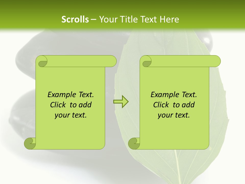 Stone Bamboo Back PowerPoint Template