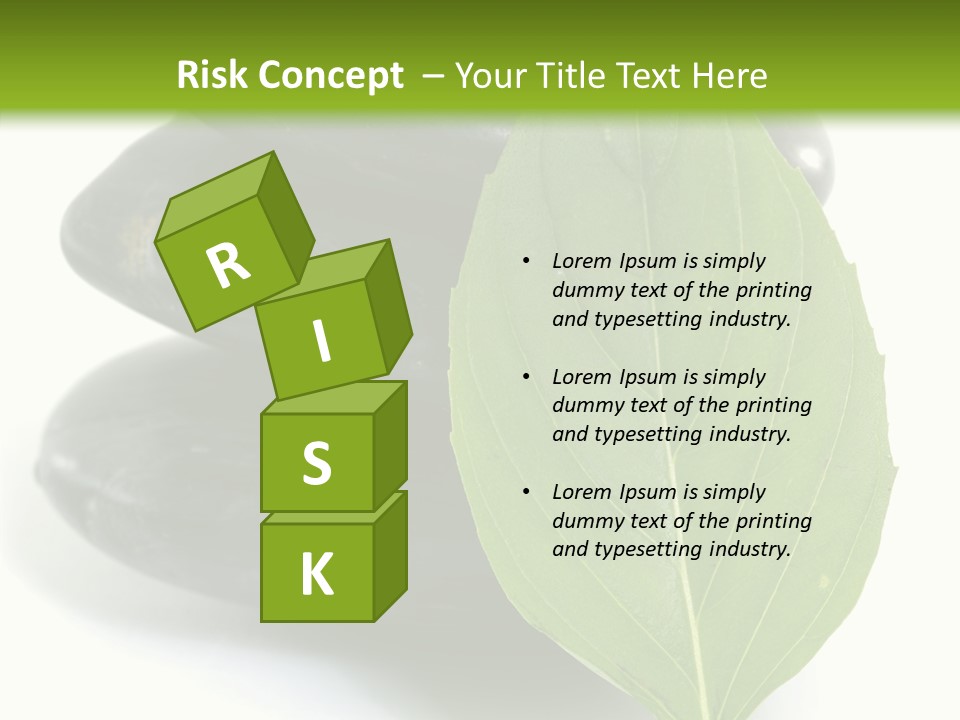 Stone Bamboo Back PowerPoint Template