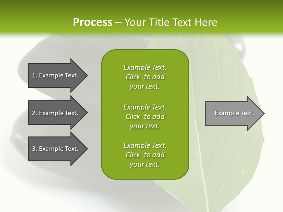 Stone Bamboo Back PowerPoint Template