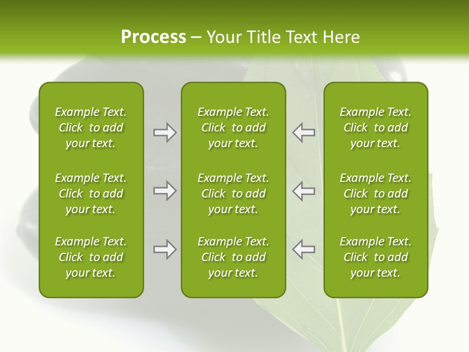 Stone Bamboo Back PowerPoint Template