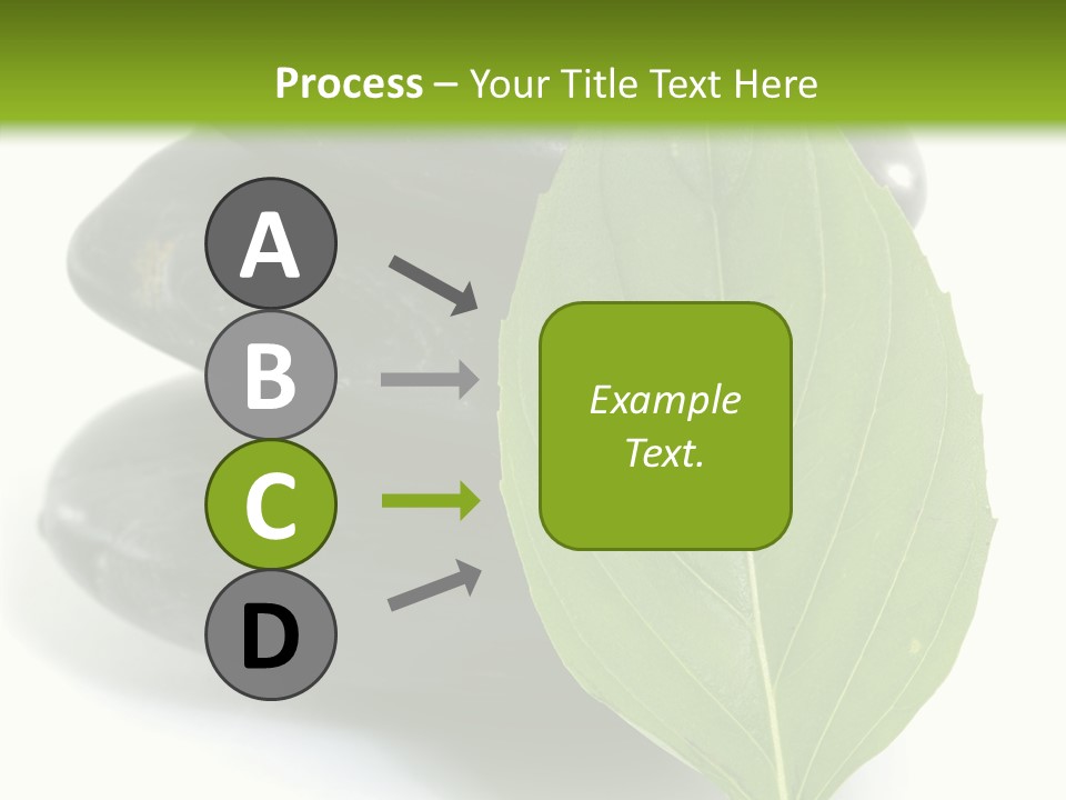 Stone Bamboo Back PowerPoint Template