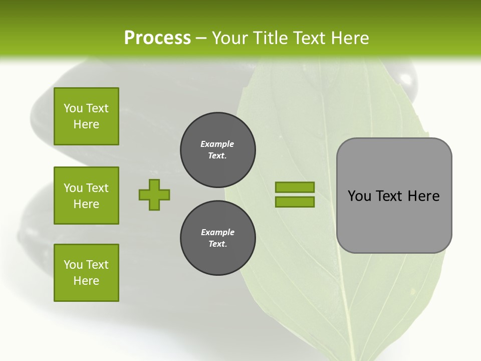 Stone Bamboo Back PowerPoint Template