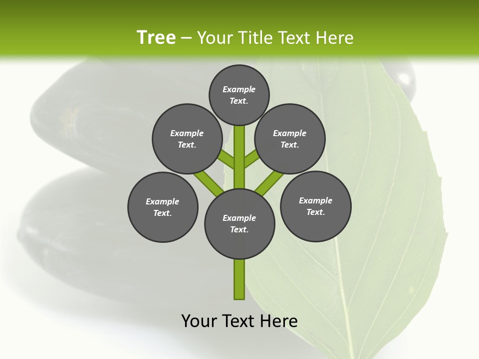 Stone Bamboo Back PowerPoint Template