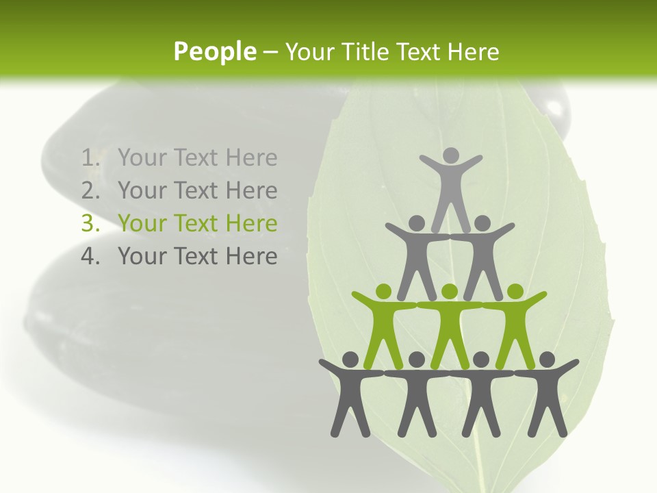 Stone Bamboo Back PowerPoint Template