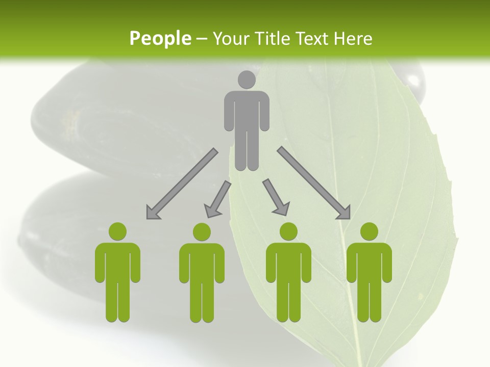 Stone Bamboo Back PowerPoint Template