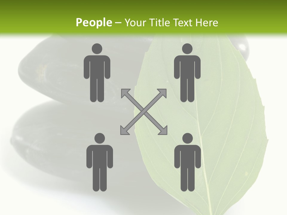 Stone Bamboo Back PowerPoint Template