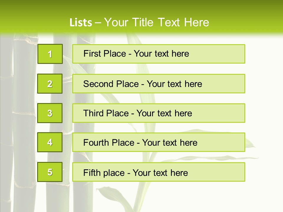 Decoration Life Isolate PowerPoint Template
