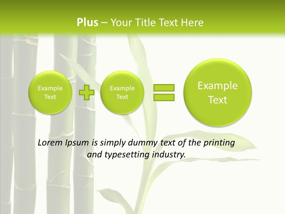 Decoration Life Isolate PowerPoint Template