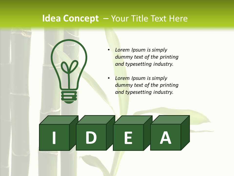 Decoration Life Isolate PowerPoint Template