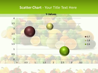 White Taste Ripe PowerPoint Template