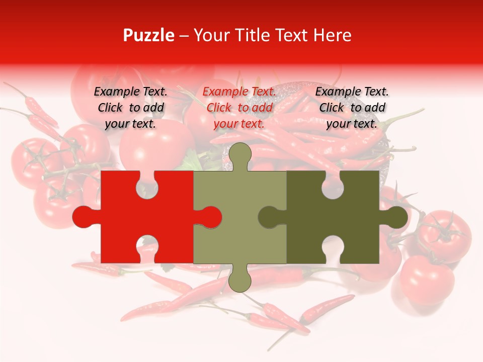 Fresh Organic Cook PowerPoint Template