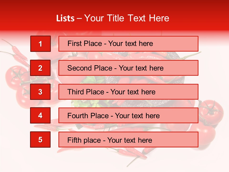 Fresh Organic Cook PowerPoint Template