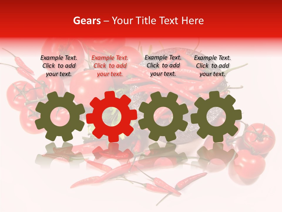 Fresh Organic Cook PowerPoint Template