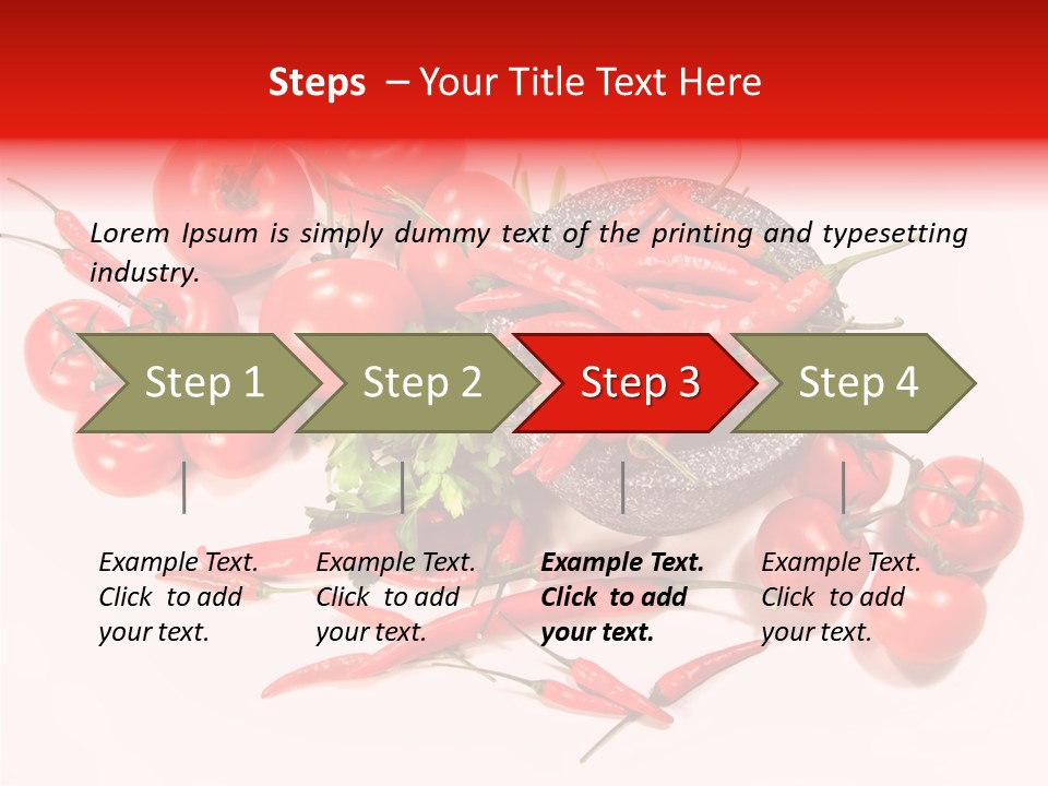 Fresh Organic Cook PowerPoint Template