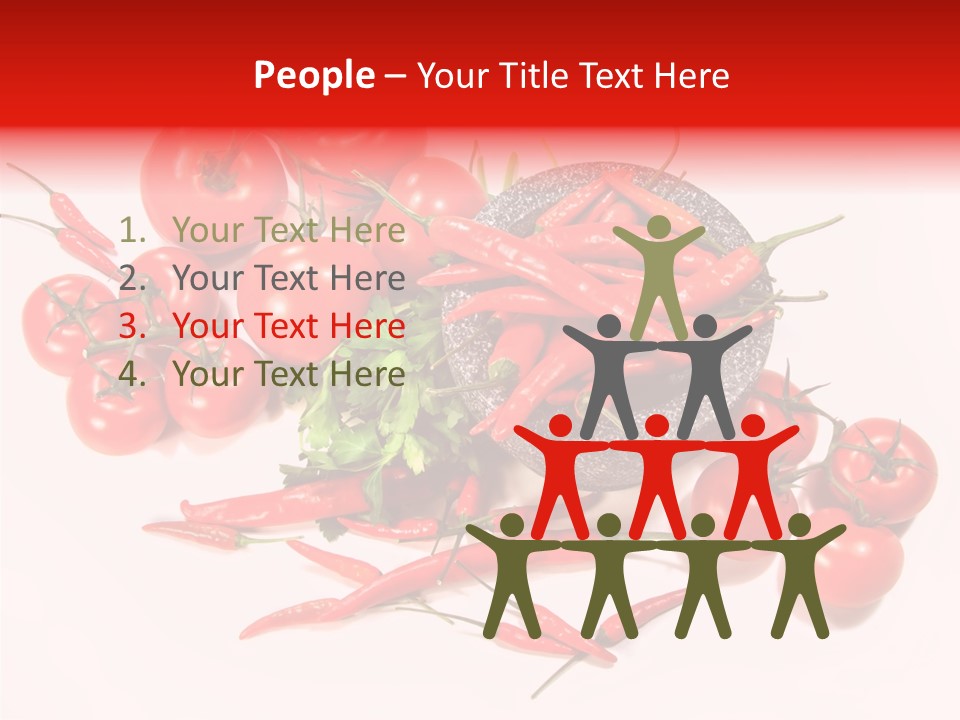 Fresh Organic Cook PowerPoint Template