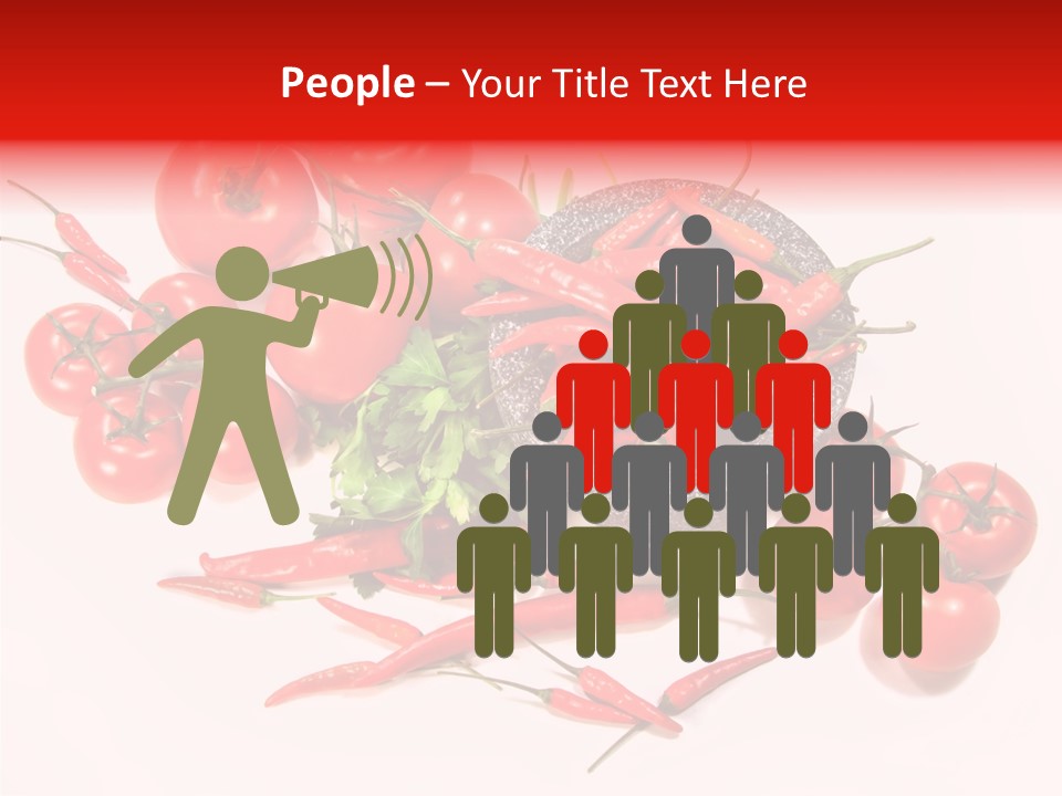 Fresh Organic Cook PowerPoint Template